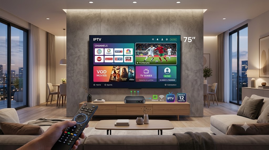 abonnement iptv 12 mois smart tv